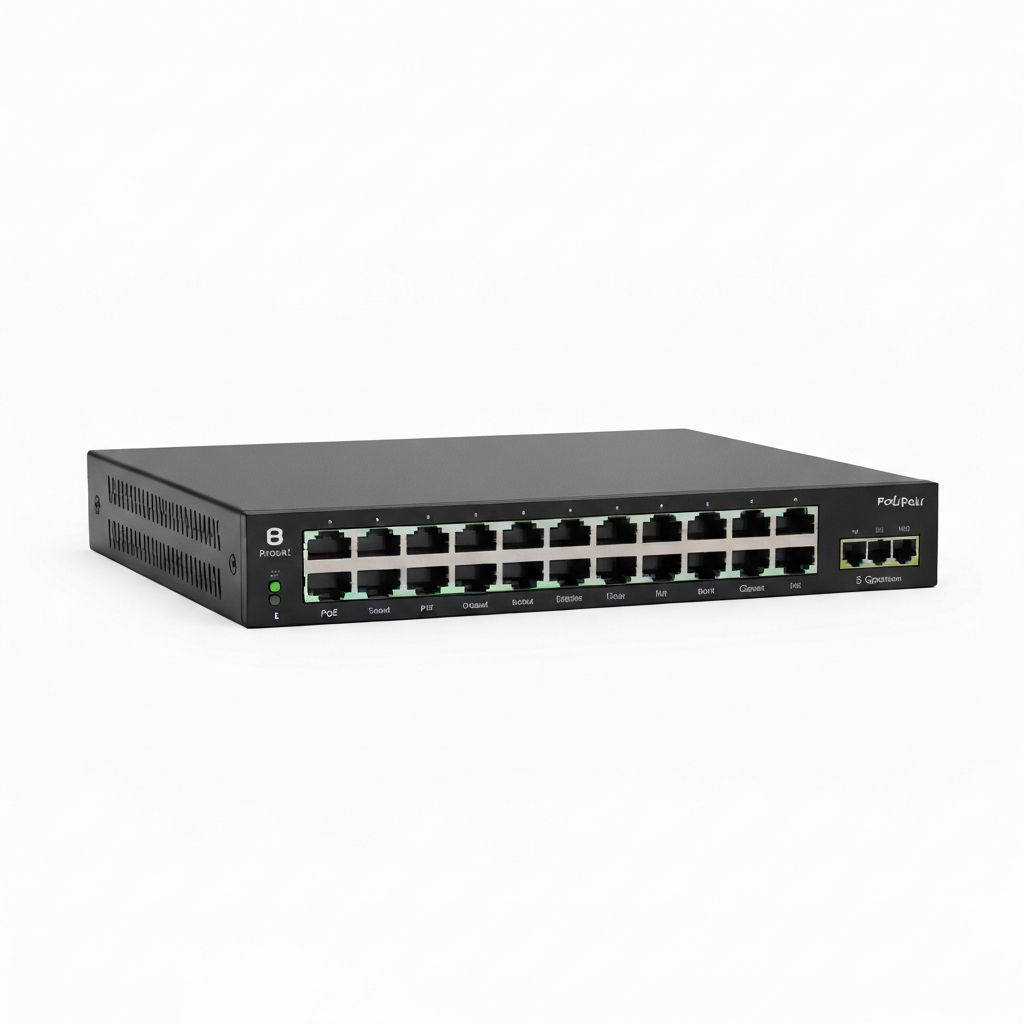 Switch PoE 8 Puertos Gigabit